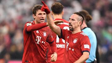 El Bayern gana y sigue con su persecución al Dortmund