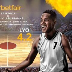 Saski Baskonia vs. LDLC ASVEL Villeurbanne: horario, TV, estadísticas, clasificación y pronósticos