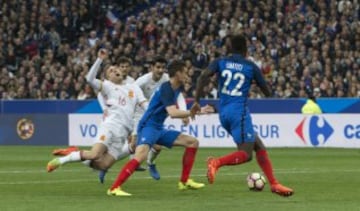 France vs. Spain at the Stade de France