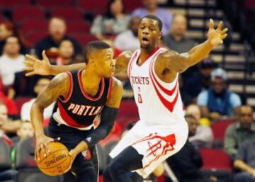 Damian Lillard y Terrence Jones.