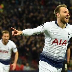 El Tottenham pone una alta tarifa de transferencia a Eriksen