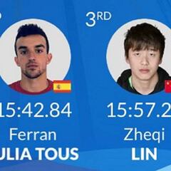 Marcos Gil se cuelga el oro en 1.500 con Ferrán Juliá plata