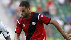 Mario Su&aacute;rez, en el Elche-Rayo Vallecano