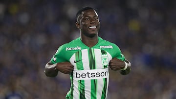 Marino Hinestroza, jugador de Atlético Nacional