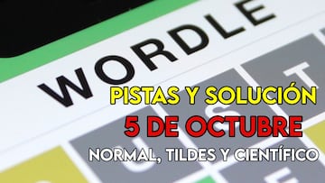 Wordle hoy 5 de octubre