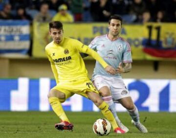 Moi Gómez y Hugo Mallo.