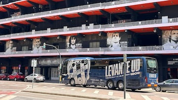 El Levante ‘aterriza’ en Mestalla