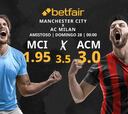 Manchester City vs. AC Milan: horario, TV, pronósticos y estadísticas