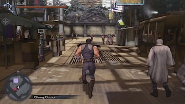 Fist of the North Star: Lost Paradise, el Yakuza protagonizado por Kenshiro