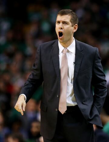 Brad Stevens, entrenador de los Boston Celtics.