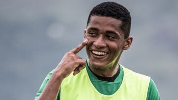 El delantero lusobrasileño Marcos Paulo, nuevo fichaje del Atlético de Madrid.