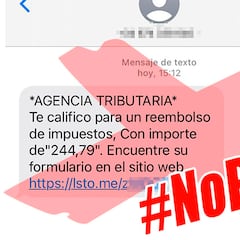 Aviso de la Policía: no abras este mensaje de la Agencia Tributaria
