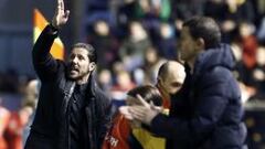 Simeone: “Fueron mejores que nosotros, hay que felicitarles”