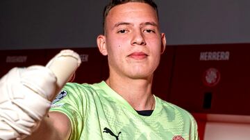 El Girona tiene nuevo portero: Vladyslav Krapyvtsov