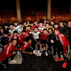 Así celebraron los ‘rojillos’ el pase a la final de la Copa
