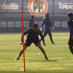 El ejercicio en el que Zacaría brilló y fue el mejor de la U