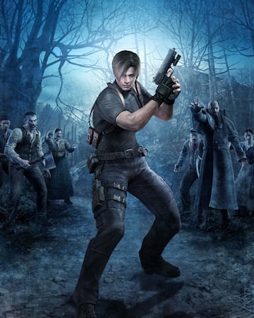 resident evil 4 artwork leon