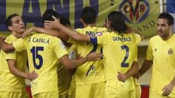 <b>UN GRUPO UNIDO. </b>El Villarreal supo defender en los momentos que hacía falta y cuando necesitó el gol ahí apareció Borja Valero como ante el Rayo Vallecano.