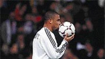 <B>HA VUELTO</B>. Ronaldo rompió su racha de tres partidos sin marcar con dos grandes goles. Suma ocho.