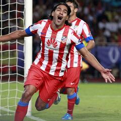 Falcao vuelve a casa: 70 goles y tres títulos con el Atlético