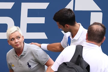 El momento sucedió durante el partido de octavos de final en contra de Pablo Carreño.