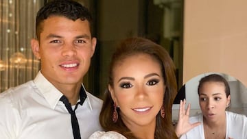La mujer de Thiago Silva explica las razones de su huida a Brasil