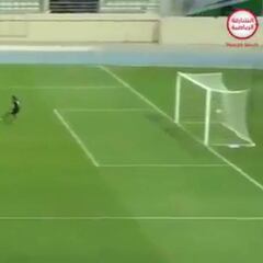 Velocidad y definición sutil: el nuevo golazo de Junior en Emiratos