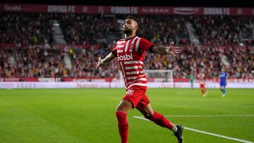 Valentín 'Taty' Castellanos, hasta hace unas semanas goleador de New York City FC, marcó su primer gol en LaLiga Santader con Girona; se lo hizo al Getafe.