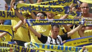 Aficionados de Las Palmas.