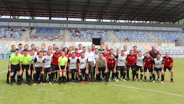 Otro gol de las Leyendas del Valencia para recaudar fondos por la DANA