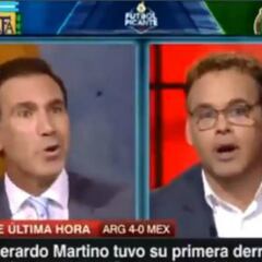 Paco Gabriel de Anda y David Faitelson pelean en Futbol Picante
