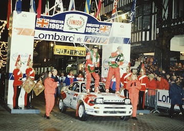 En honor a sus victorias y a lograr el primer título mundial para Toyota, la firma nipona sacó una versión con el nombre del piloto madrileño: el coche con el que logró su segundo título en 1992. Pero no fue un camino de rosas, ya que costó conseguir la competitividad, que no llegó hasta final de temporada, justo para ganar las dos últimas citas en España y Gran Bretaña para asegurarse la corona. Con este coche consiguió uno de sus triunfos más importantes en el Rally Safari de Kenia.