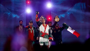 David Benavidez noqueó en Riad a Anthony Yarde en siete asaltos.