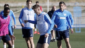 Alejo, con lesión en el aductor, baja ante Osasuna