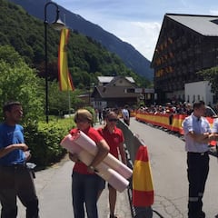 Gran expectación en Schruns para recibir a la Selección