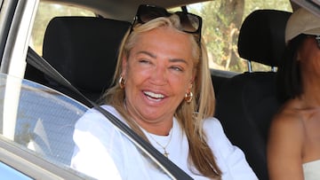 Belén Esteban llega al cumpleaños de Anabel Pantoja a 13 de Julio de 2024 en Sevilla (España).
ANABEL PANTOJA;DAVID RODRIGUEZ;FAMOSOS;FIESTA
Leandro Wassaul / Europa Press
13/07/2024