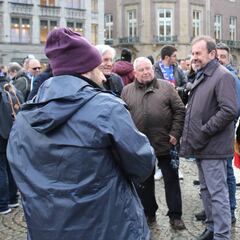 Amsterdam se vistió de azul por un día