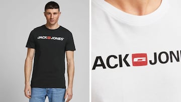 Camiseta blanca de Jack & Jones para hombre