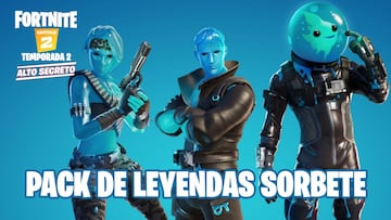 Fortnite: ya disponible el Pack de Leyendas Sorbete