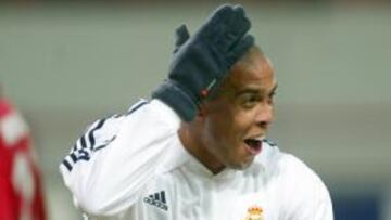 <b>ÚNICO. </b>Ronaldo hizo el gol de la victoria del Madrid en Moscú (2003).