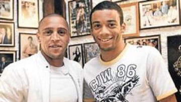Marcelo con Roberto Carlos