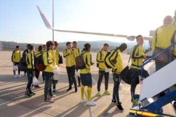 Así preparó el Villarreal el partido en Pilsen