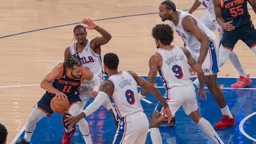 Jalen Brunson evita un desastre