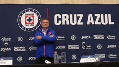 Diego Aguirre es presentado como nuevo DT de Cruz Azul