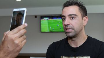 Xavi Hernandez, jugador del Al-Sadd.