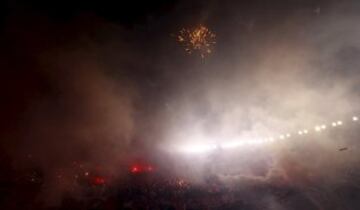 River llenó el Monumental que festejó su tercera Libertadores