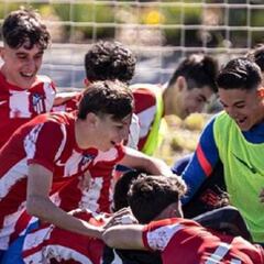 El Atleti del hermano de Koke le hace cinco al Madrid de Arbeloa