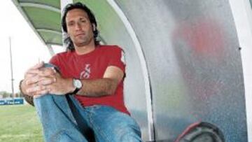 <b>SATISFECHO. </b>Franciso Rufete está ferliz de cómo le van las cosas en el club, aunque siempre ha pensado en dar un paso al frente.