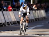 Evenepoel gana igualmente una contrarreloj que no sirvió