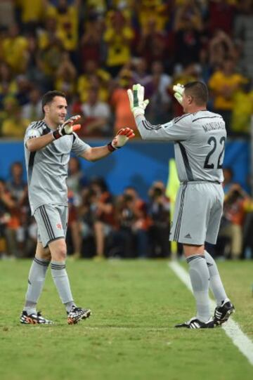 Mondragón es el fútbolista de mayor edad en participar en un Mundial.